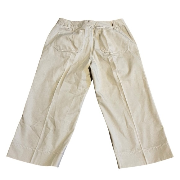 Van Heusen khaki capri pants women’s size 10 spring summer 100% cotton - Picture 6 of 7
